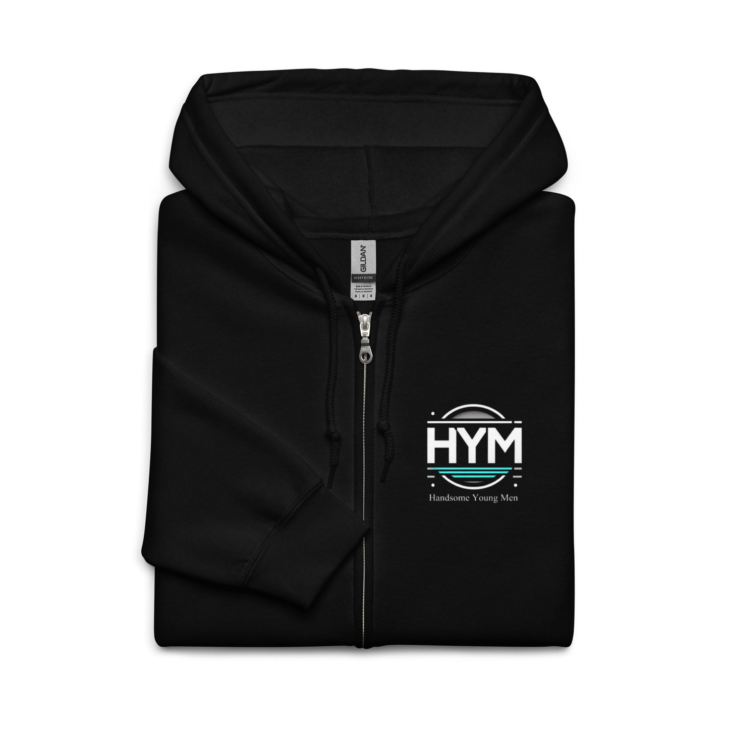 Front Logo Zip Hoodie